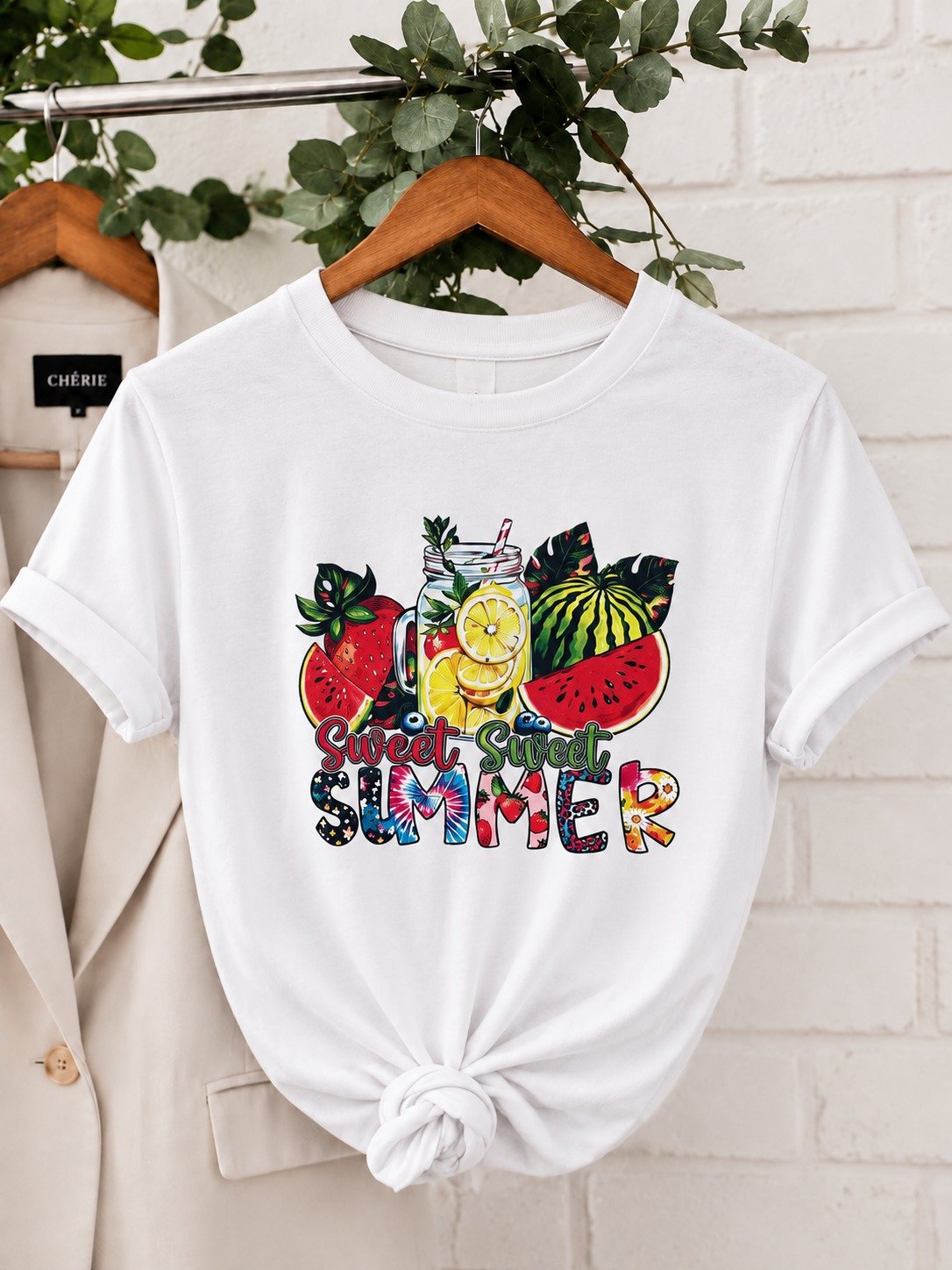 T-shirt summer fruits